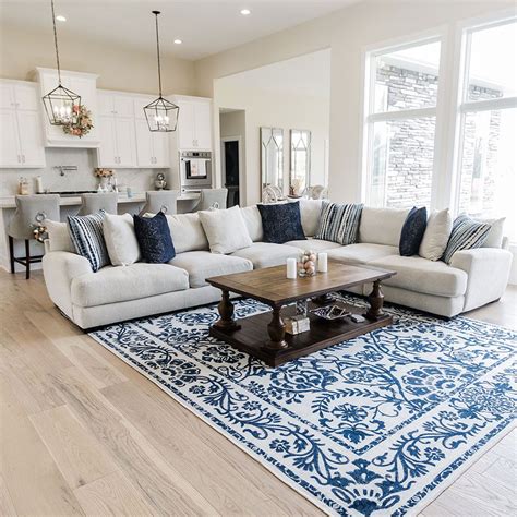 How To Incorporate Blue Rugs Into Every Room In Your Home In 2021