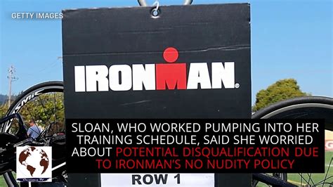 Jaime Sloan Airman Mom Pumps Breast Milk While Completing Ironman 70 3 Youtube