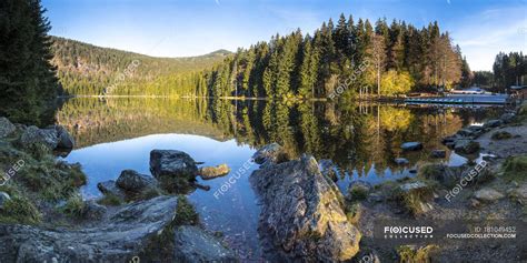 Germany Bavaria Bavarian Forest National Park Lake Grosser Abersee