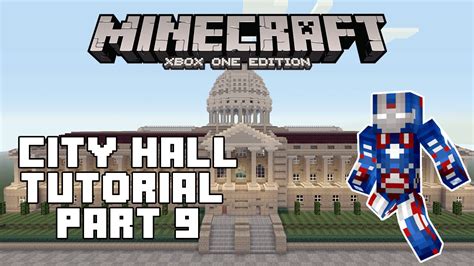Minecraft Xbox One City Hall Tutorial Part 9 Xboxps