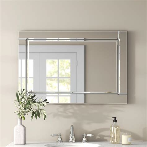 Large Beveled Bathroom Mirrors Semis Online