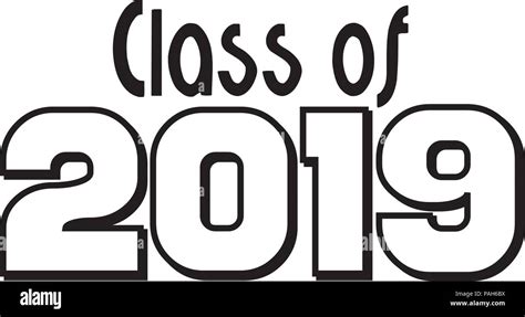 Class Of 2019 Banner Logo Stock Vector Image And Art Alamy