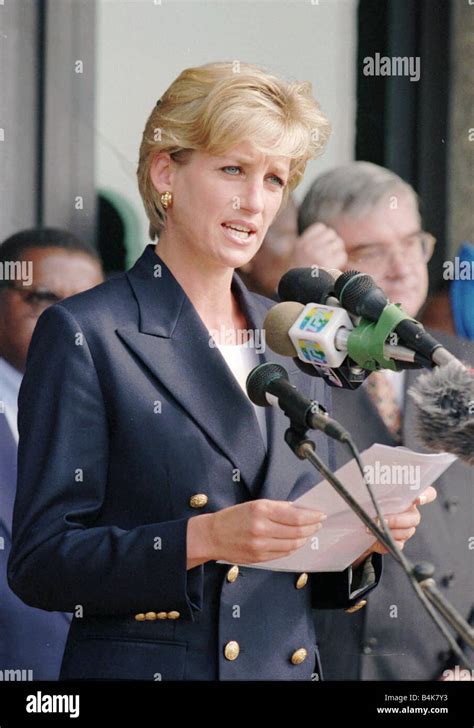 Princess Diana Arrives In Luanda Hi Res Stock Photography And Images