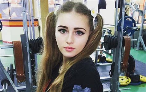 Before And After Legendary Female Russian Teen Powerlifter Photos