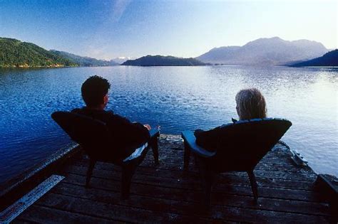 Morning Coffee At Sunrise Picture Of Harrison Hot Springs British