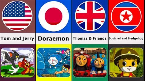 Popular Cartoons From Different Countries Part 4 Youtube
