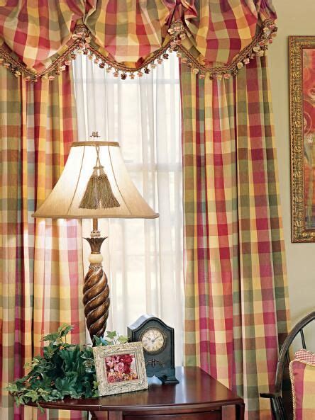 Elegant Plaid Curtains Elegant Plaid Curtain Plaid Curtains French