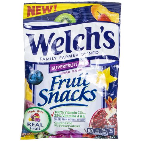 Welchs® Fruit Snacks Superfruit Mix 5oz Let Go And Have Fun