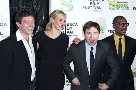 Cameron Diaz And Antonio Banderas Premiere Shrek Forever After At Tribeca