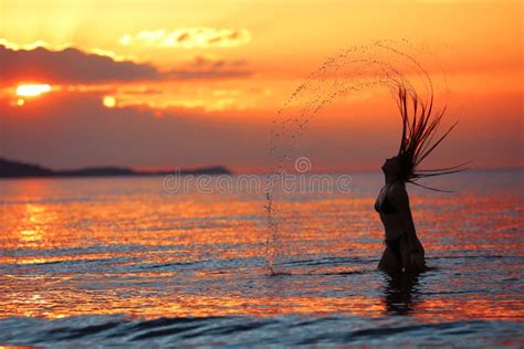 143 Girl Tossing Her Hair Stock Photos Free And Royalty Free Stock