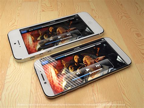 Iphone 6 Concept Shows 46 Edge To Edge Display Tapscape
