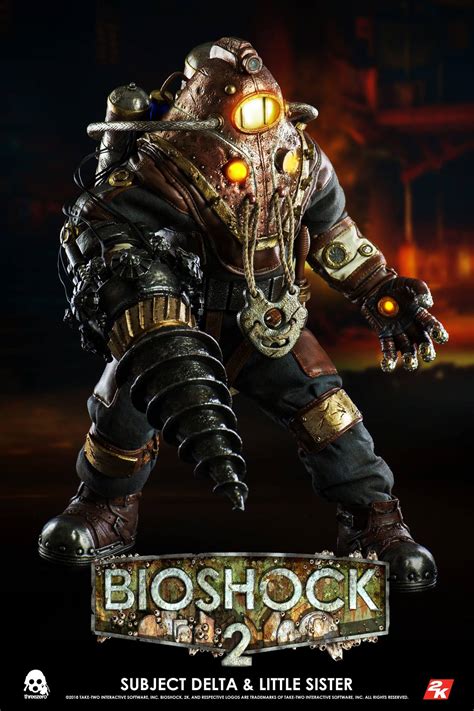 Bioshock 2 Subject Delta And Little Sister 16 Scale Figures The