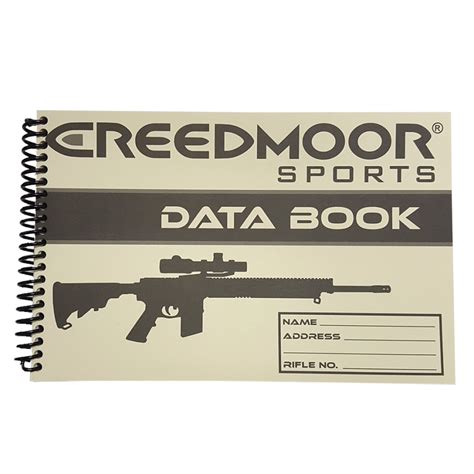 Rifle Datascore Book Books Creedmoor Sports Inc