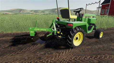Farming Simulator 19 John Deere Model 20 Plow Youtube