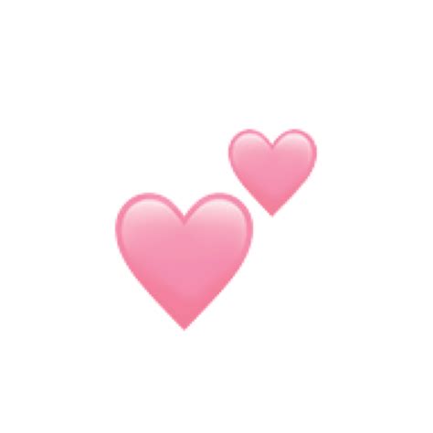 Pink Heart Aesthetic Hearts Heartemoji Cute Rosita Aest
