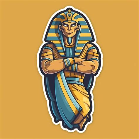 Premium Photo Color Portrait King Tutankhamun Mask Ancient Egyptian