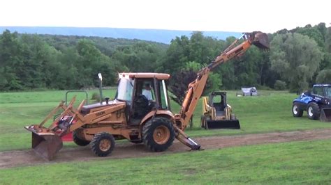 Case 580k 4x4 Loader Backhoe Extendahoe And Thumb With Cab Youtube