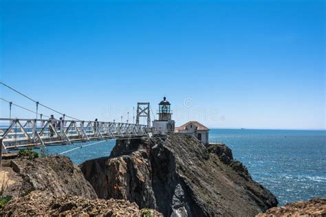 Point Bonita Lighthouse San Francisco Bay California Editorial Photo