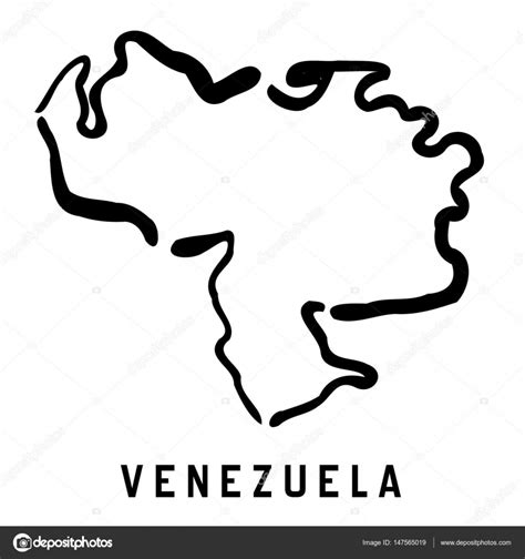 Venezuela Mapa Vector Stock Vector By ©tupungato 147565019
