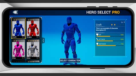 Hero Select Pro In Blueprints Ue Marketplace