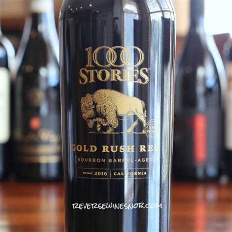 A red wine produced by 1000 stories. RWS Insider Deal: 2016 1000 Stories Gold Rush Red 4 Bottles - Wine Deal Maker