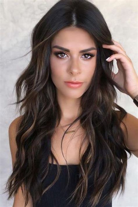 40 Cool Dark Brown Hair Color Ideas For Your Highlights In 2020 Dark