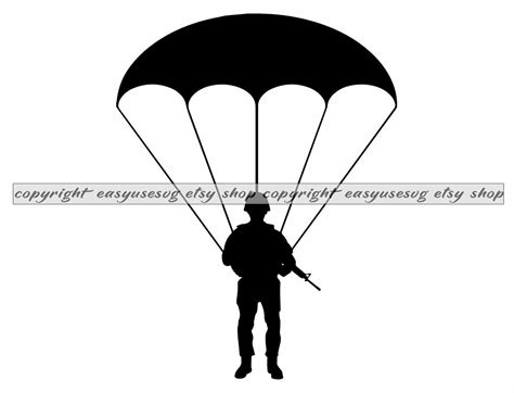 Paratrooper Svg Soldier Svg Army Svg Paratrooper Png Etsy