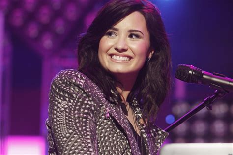 demi lovato blonde looks absolutely gorgeous photos huffpost
