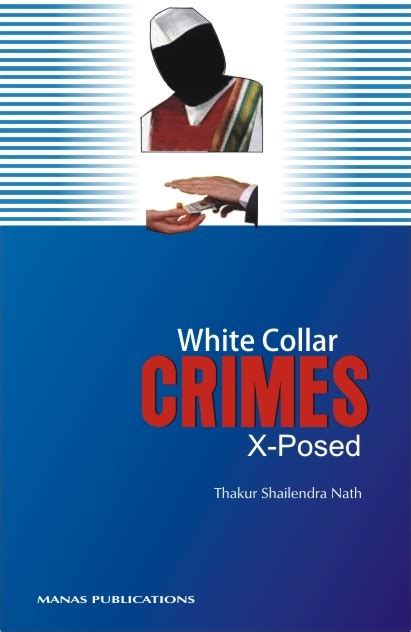 Book On White Collar Crimes X Posed At Best Price In Delhi Delhi