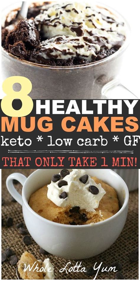 Healthy recipes can be quick and easy as well. 8 Keto Chocolate Mug Cake Recipes (Quick Desserts for One ...