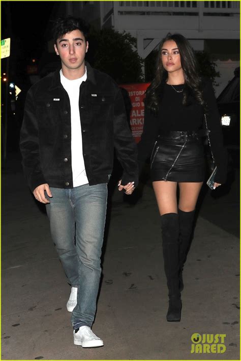 Full Sized Photo Of Madison Beer Zack Bia Hold Hands On Date Night 04