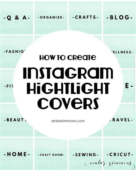 How To Create Instagram Highlight Covers Blog Help Cover Instagram