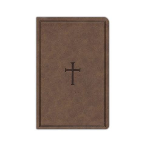 Csb Large Print Compact Reference Bible Brown Leathertouch Whimsy On Main