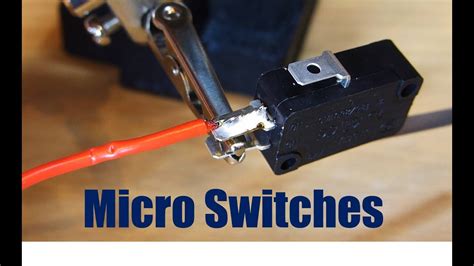 Black and red are the active lines, and the white is capped off if not. How to Wire up a Micro Switch - YouTube