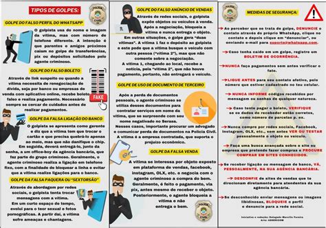 polícia civil lança cartilha informativa para prevenção de golpes ms folha do conesul