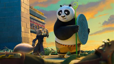 Kung Fu Panda Hd Wallpaper Po And Zhen Adventure