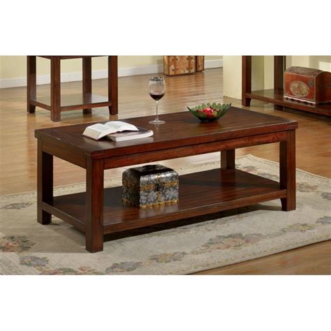 Shop furniture of america vintage gray coffee table in the coffee tables department at lowe's.com. Furniture of America Granger Transitional Wood Coffee Table in Cherry - IDF-4107C