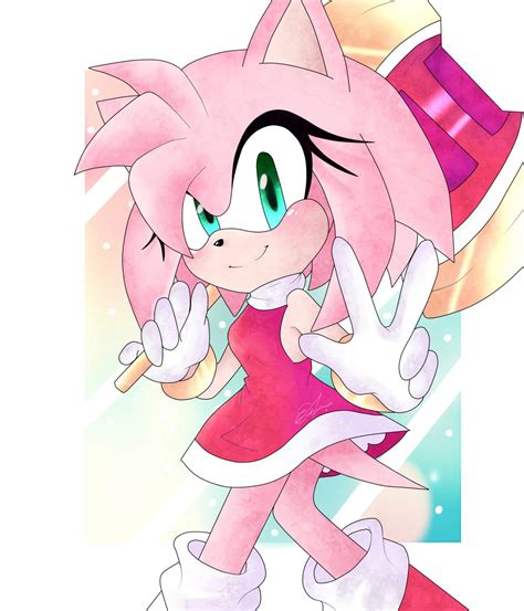Amy Rose Sonic The Hedgehog Amino
