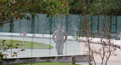 The Vietnam Memorial In Jacksonville Is One Of The Largest In The