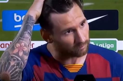 barcelona boss quique setien disagrees with lionel messi comments mirror online