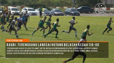 Hoki mss selangor 2018 perlawanan akhir di antara petaling perdana dan klang bertempat di padang astroturf smk pengkalan. Ragbi Piala Agong: 18 Try 14 Conversion Untuk Terengganu ...