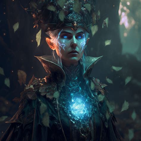 Necromancer Sorceress Fantasy Concept Art Dark Fantasy Art Druid