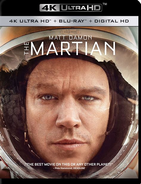 Best Buy The Martian 4k Ultra Hd Blu Rayblu Ray Includes Digital