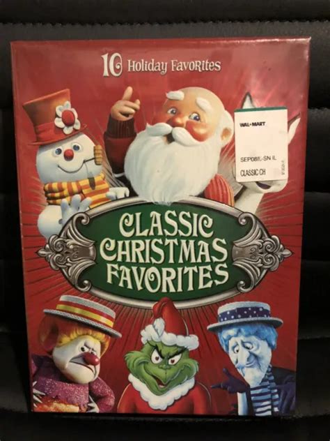 Classic Christmas Favorites Dvd 2008 4 Disc Set 10 Holiday