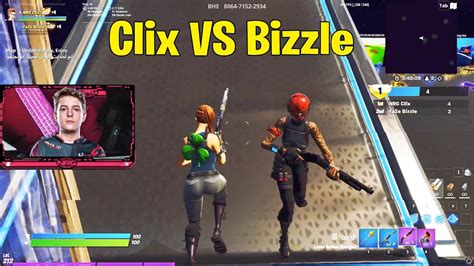 Nrg Clix Vs Faze Bizzle 1v1 Buildfights Fortnite Youtube