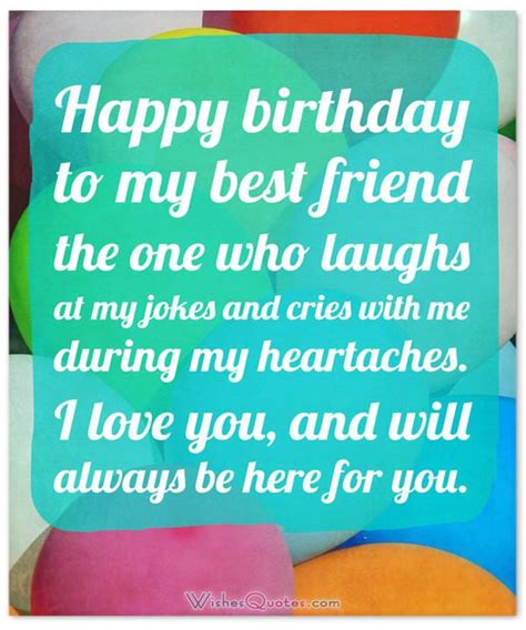 Birthday Wishes For Your Best Friends By Birthday Quotes For Best