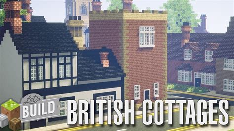 Minecraft British Cottages Build Youtube