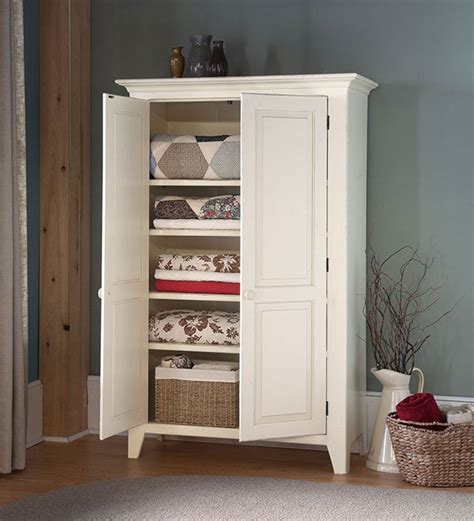 Handcrafted Linen Cupboard Avocado Green Plowhearth