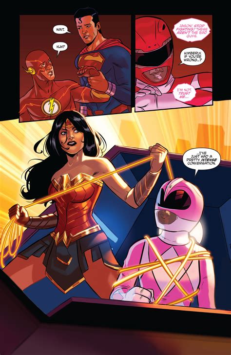 Justice League Mighty Morphin Power Rangers Issue 2 Read Justice