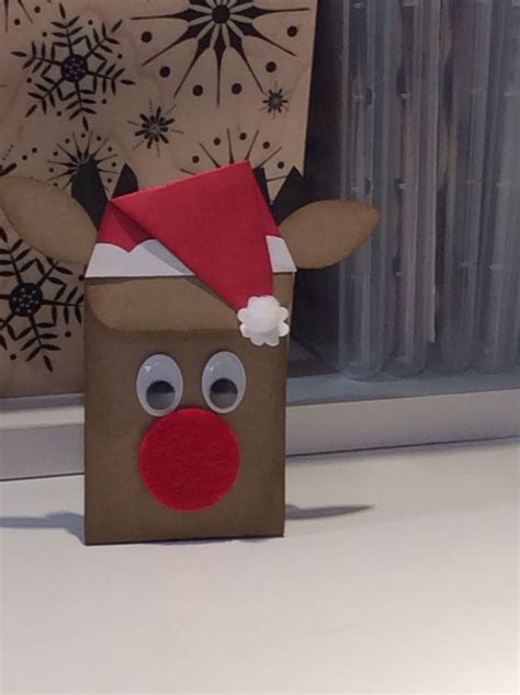 Reindeer gift card holder by Folies Créatives Supplies build a